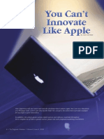 You Just Cant Innovate Like Apple