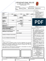 PNP ID Application Form