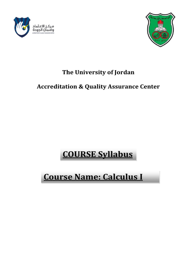 Calculus 1 Detailed Plan 2 | PDF | Integral | Function (Mathematics)