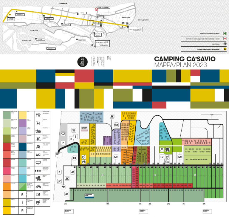 Camping Ca'Savio 2023 Map/Layout | PDF