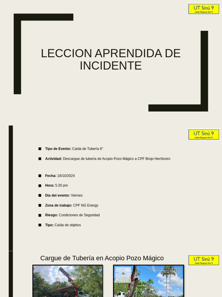 Leccion Aprendida 18-10 Corregida. | PDF