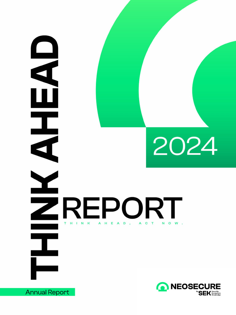 Think Ahead Report - Neosecure by Sek | PDF | Inteligencia artificial ...