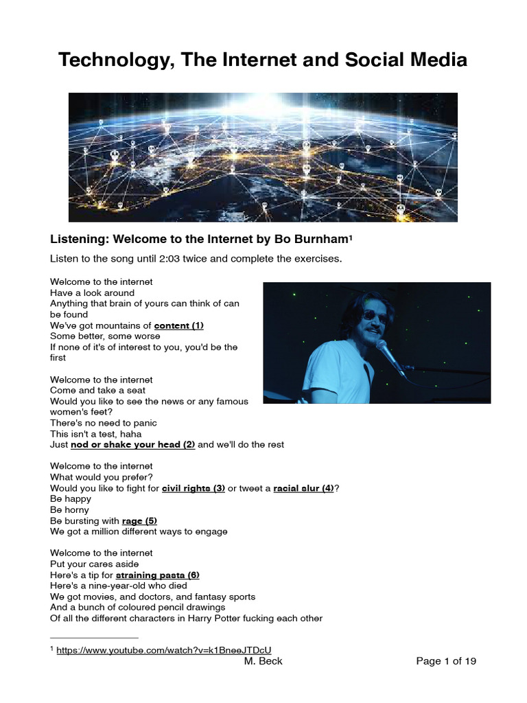 Exploring Internet and Social Media Impact | PDF | Plagiarism | Wikipedia