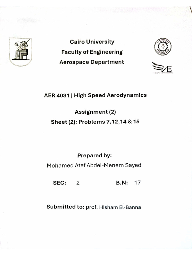 Assignment 1 Prob 7,12,14,15 | PDF