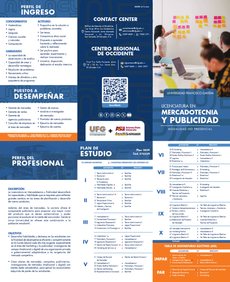 Lic - en Mercadotecnia y Publicidad No Presencial. | PDF | Marketing ...