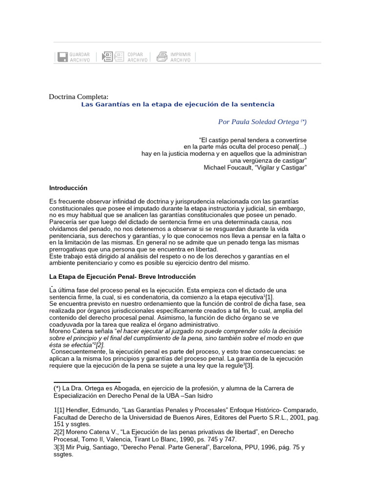 Ejecucion Penal | PDF | Prisión | Pena capital