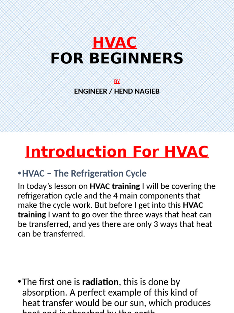 Hvac 1 | PDF | Air Conditioning | Electromechanical Engineering