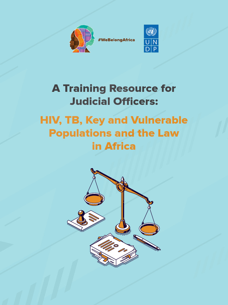 Training Resource For Judicial Officers Hiv TB Key Pops and The Law in ...