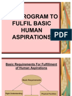 Basic Human Aspirations