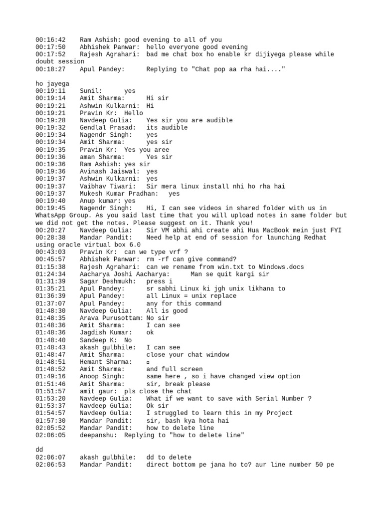 Day - 5 Linux Notepad | PDF | Operating System Technology | Computer ...