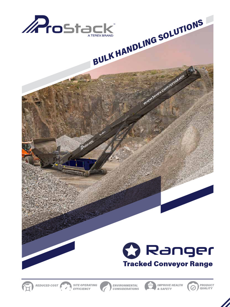Ranger 6-24H Conveyor Specifications | PDF | Belt (Mechanical) | Engines