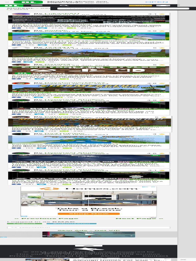 Search Results For Playstation MCPEDL - Page 2 | PDF | Minecraft