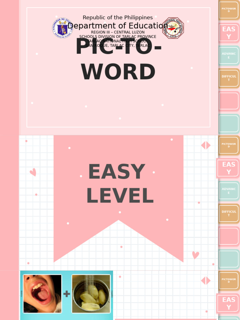 Pic To Word Game