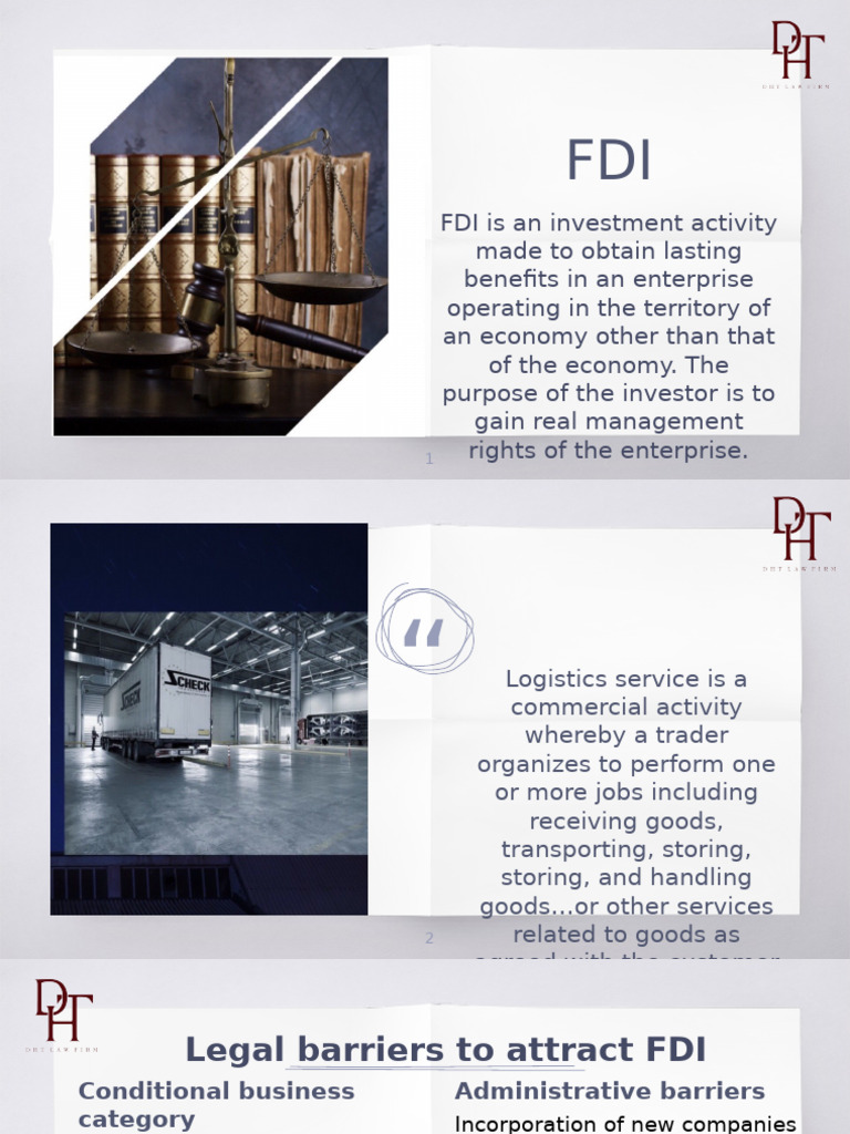Understanding FDI and Logistics in Vietnam | PDF | Business | Finance ...