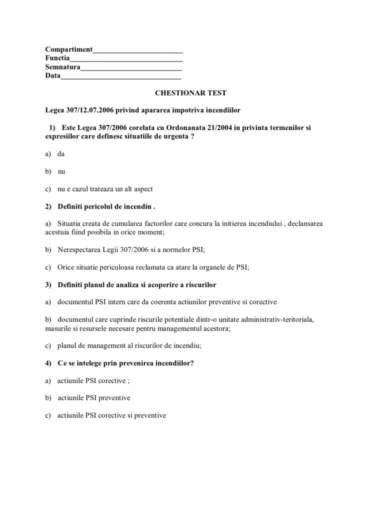 Test Psi | PDF