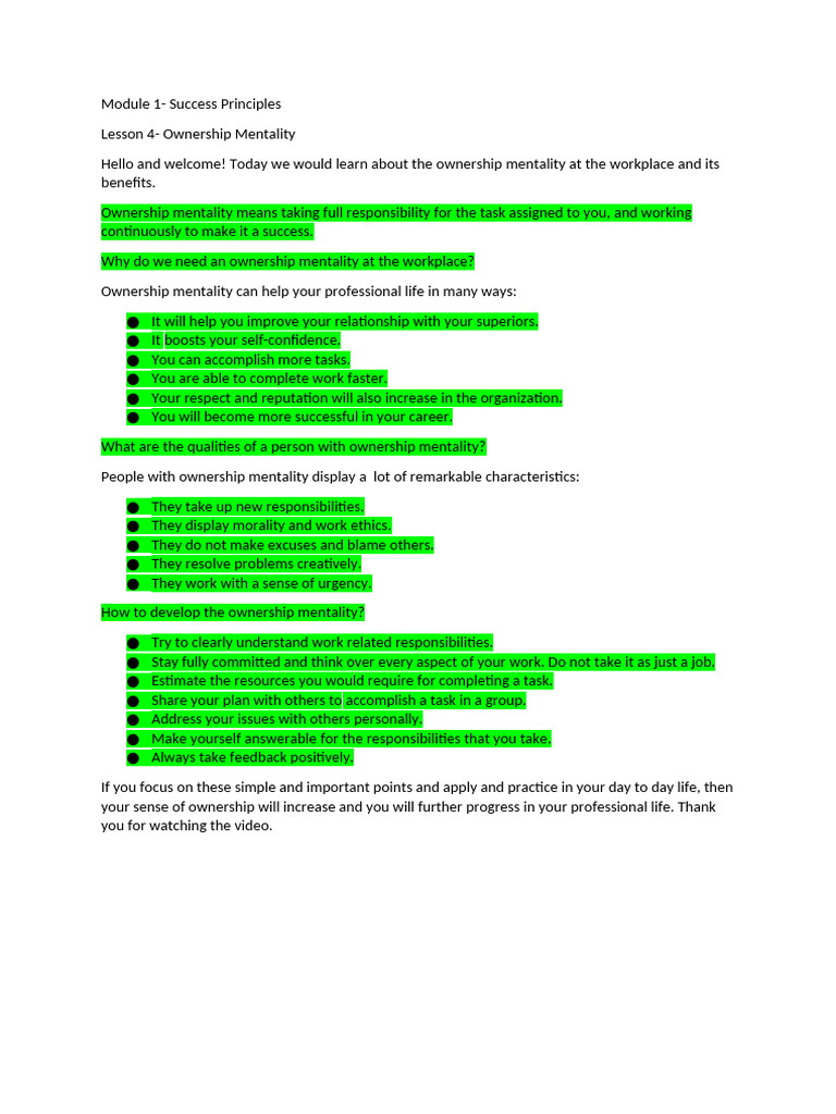 4 Ownership ENG | PDF