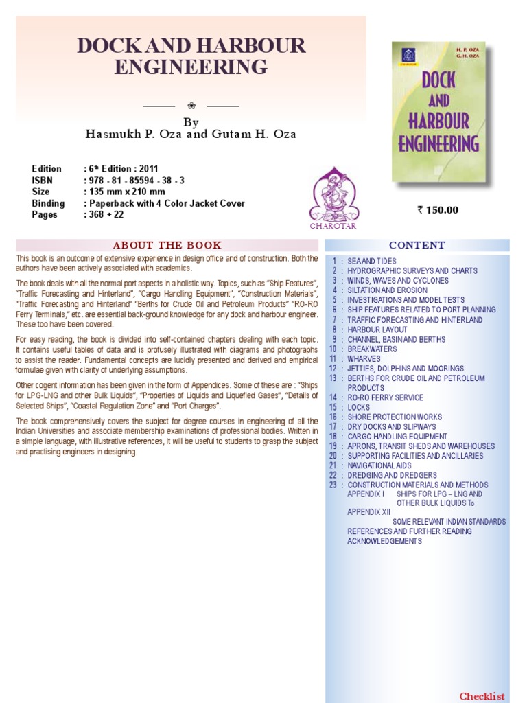 Dock & Harbour Engineering | PDF | Ships | Dredging