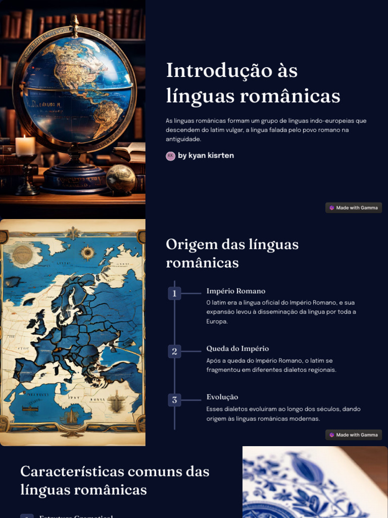 Introdução às Línguas Românicas | PDF | Latim | Linguística