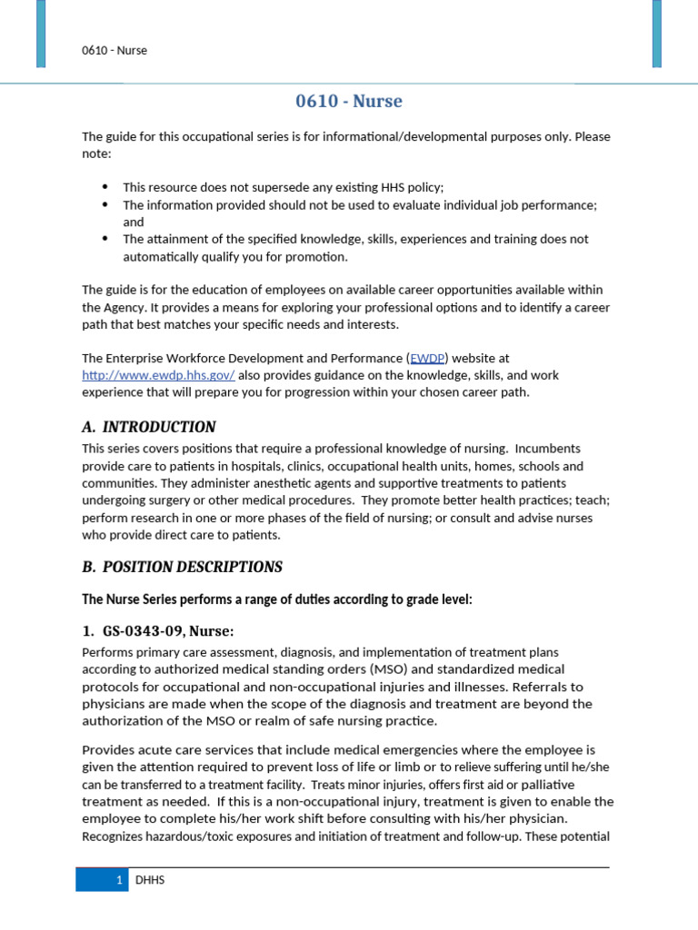 Nurse Career Development Guide | PDF | Clinical Trial | Nursing