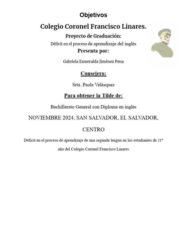 Proye | PDF | Enseñando | Aprendizaje