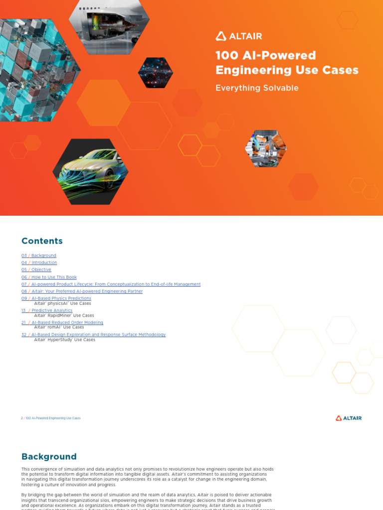 100 - Use Cases - AI - Engineering - Ebook | PDF | Artificial ...
