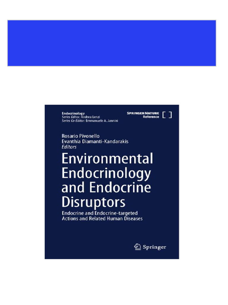 [FREE PDF sample] Environmental Endocrinology and Endocrine Disruptors