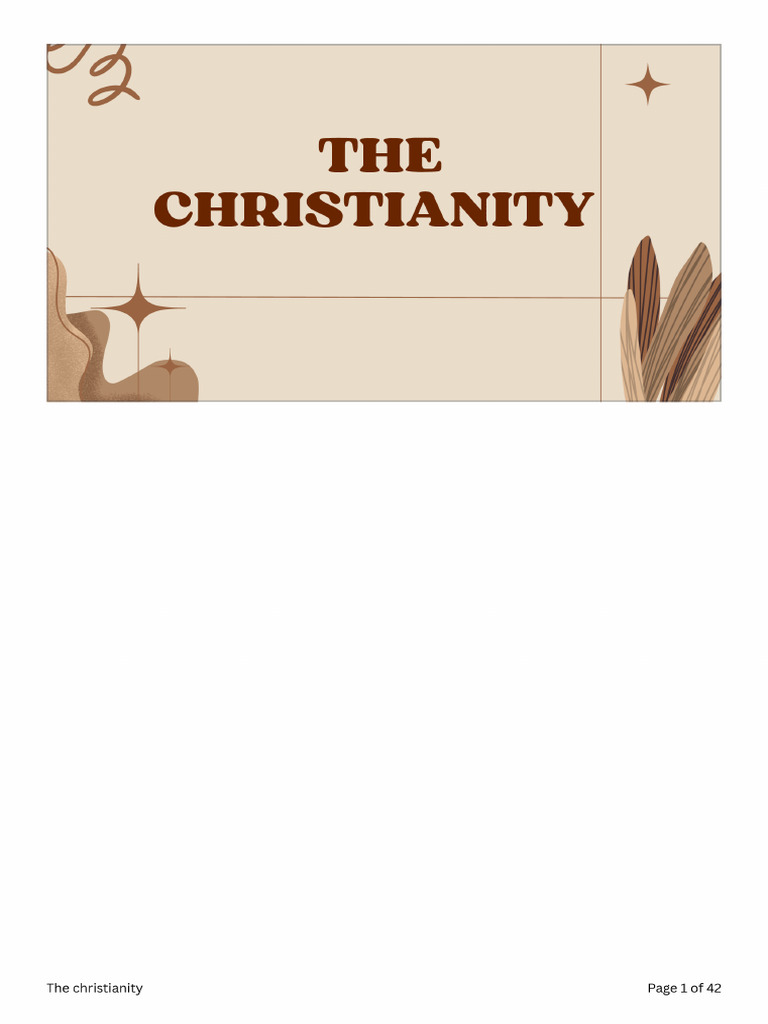 The-Christianity 20240826 133306 0000 | PDF