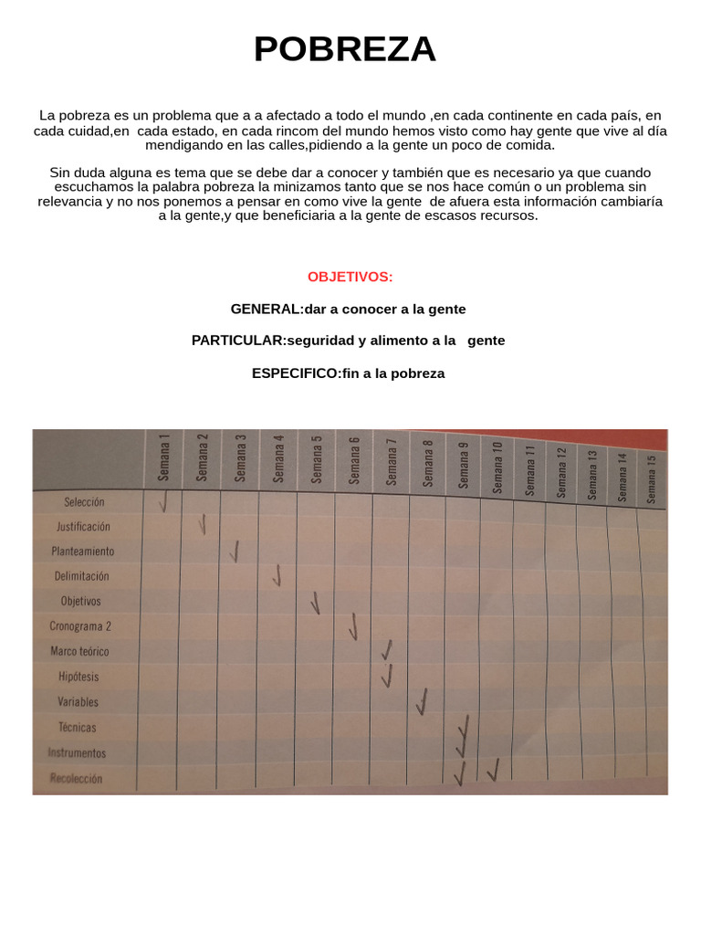 Concienciación y Soluciones a la Pobreza | PDF | Ciencias sociales