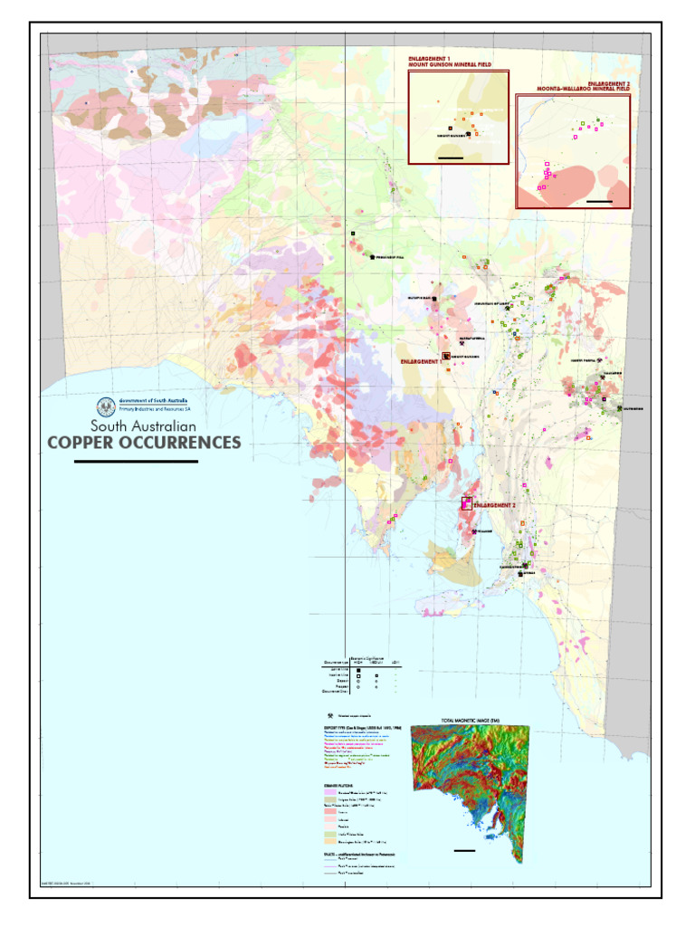 South Australian: Copper Occurrences | PDF