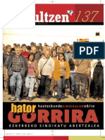 137 Iraultzen (Aldizkari Sindikala, Revista Sindical, Journal Syndical)