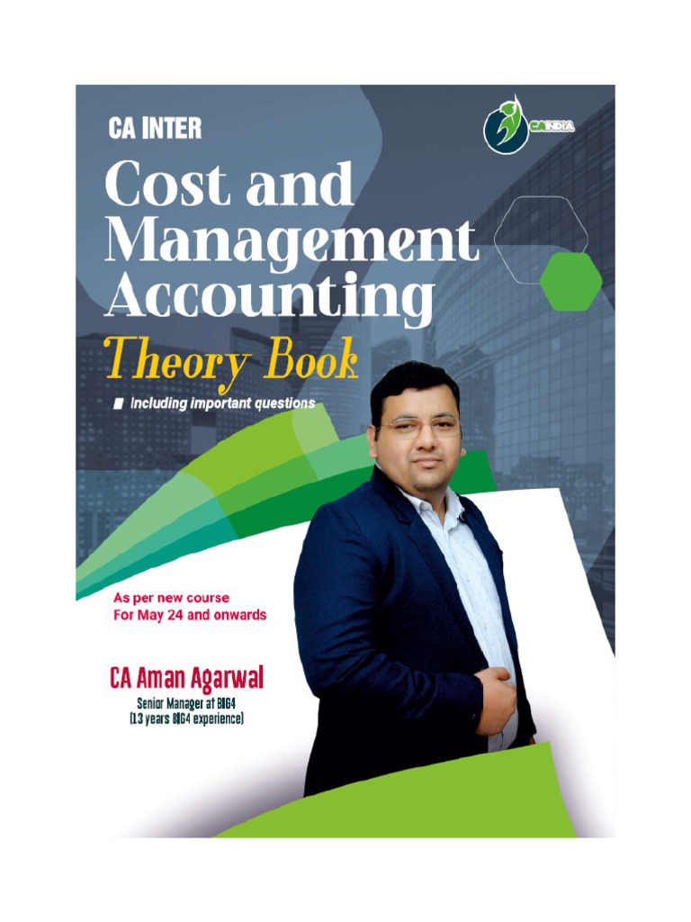 Cost and Management Accounting Overview | PDF | Cost Accounting ...