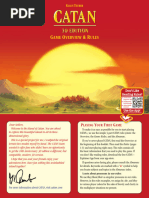 Catan Components List | PDF | Board Games | Tabletop Games
