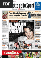 La Gazzetta Dello Sport 19 01 12