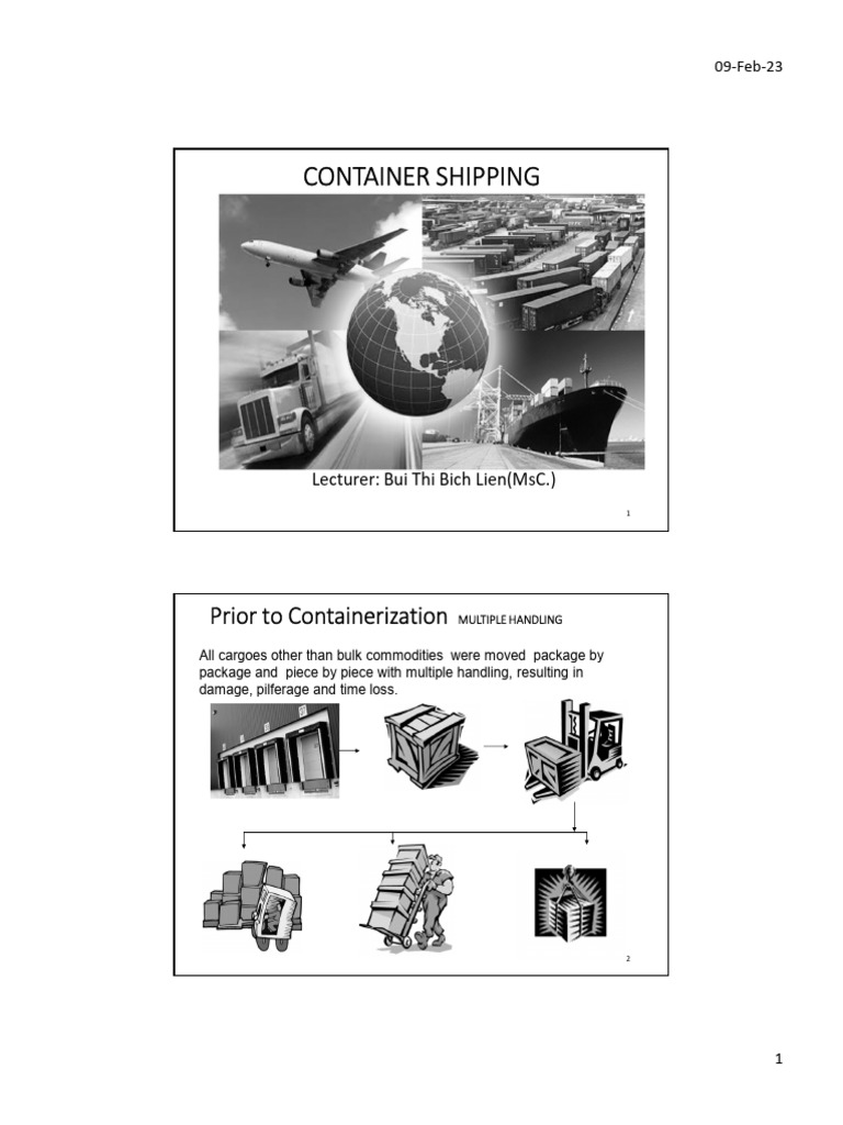 Understanding Container Shipping Terms | PDF | Containerization | Cargo