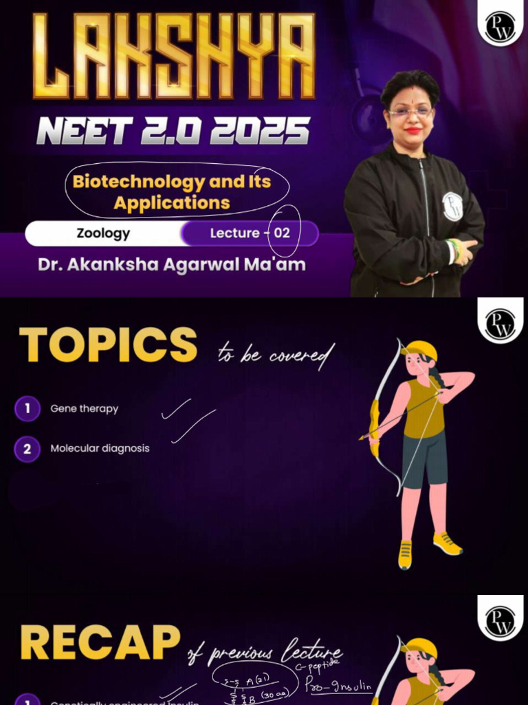 Biotechnology and Its Applications 02 Classnotes | PDF