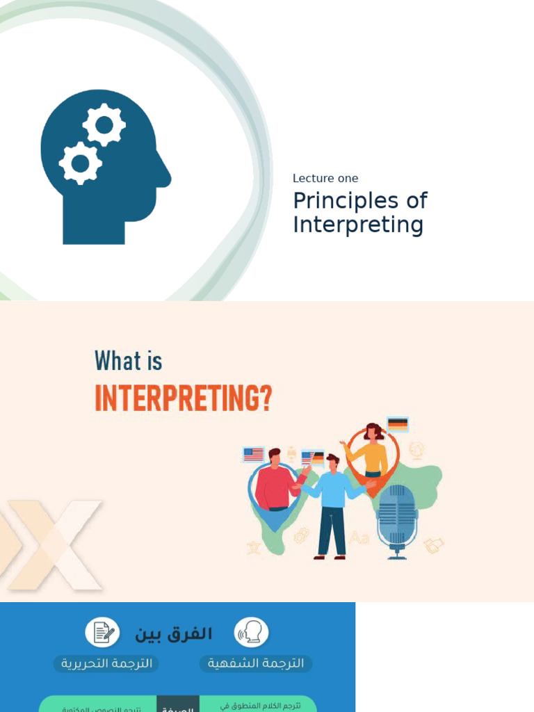 Principles of Interpreting Explained | PDF | Language Interpretation ...