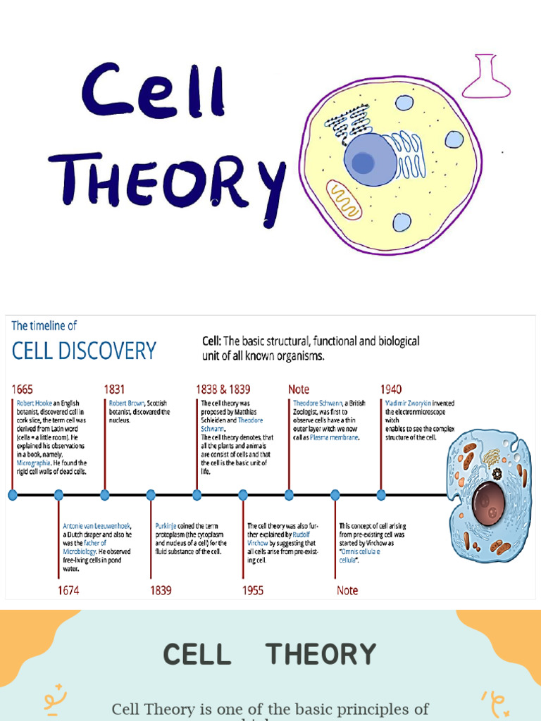Overview of Cell Theory and Structure | PDF | Cell (Biology ...