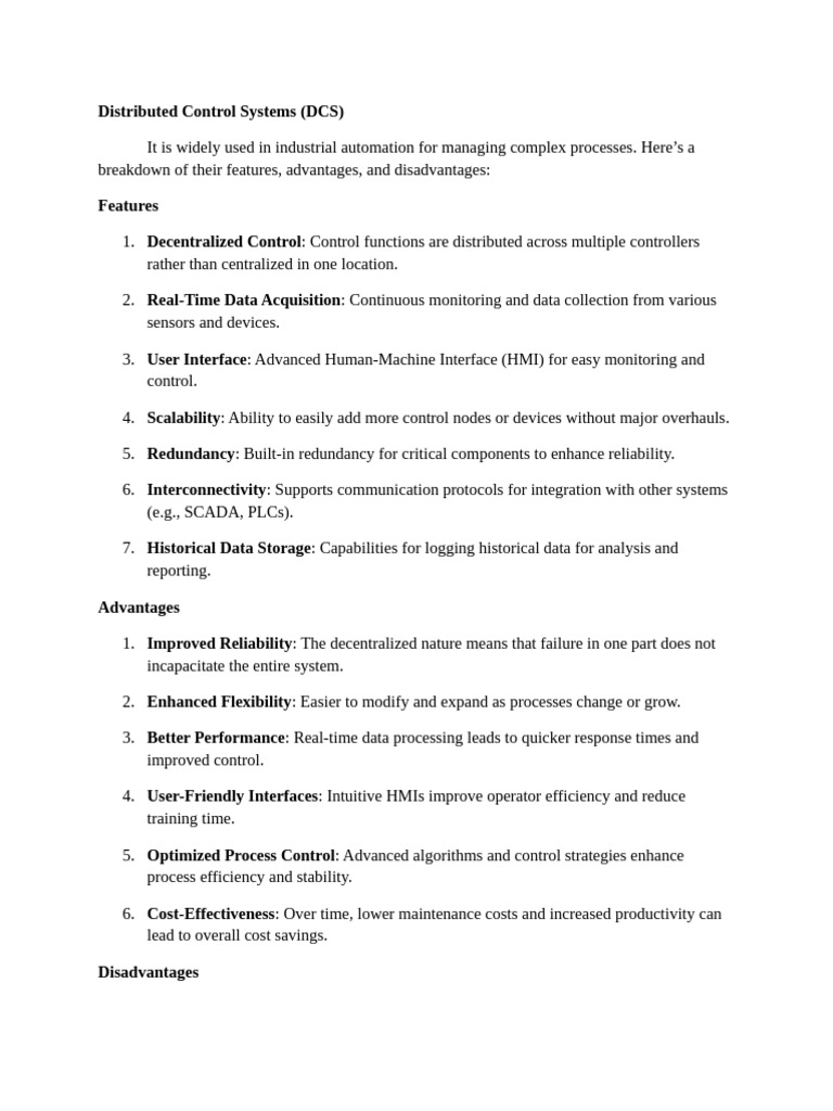 Distributed Control Systems Basics Of Python