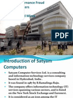 Case Study of Satyam Scam