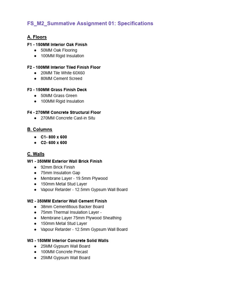 Specifications | PDF