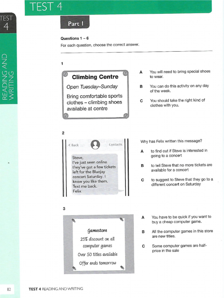 504 1 Practice Tests Plus With Answers A2 Key 2019 192p 82 97 Pdf