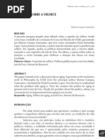 Reflexao Sobre a Velhice