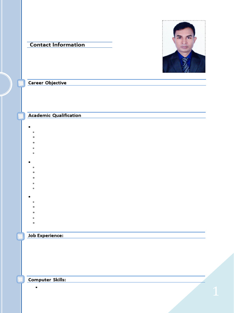 CV of Md. Azom | PDF
