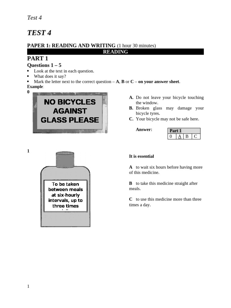 Test 4 key pet5 pdf scuba diving