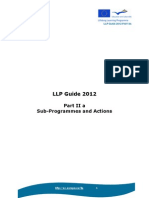 LLP Guide 2012: Part II A Sub-Programmes and Actions