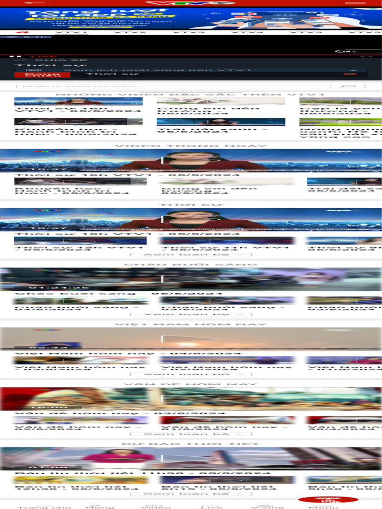 Xem Truyền Hình Trực Tuyến, TV Online VTV1, Video Trên VTV1 Đã Phát ...