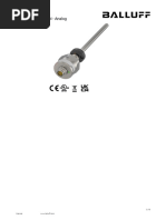 CMTK Manual for Balluff Configuration | PDF