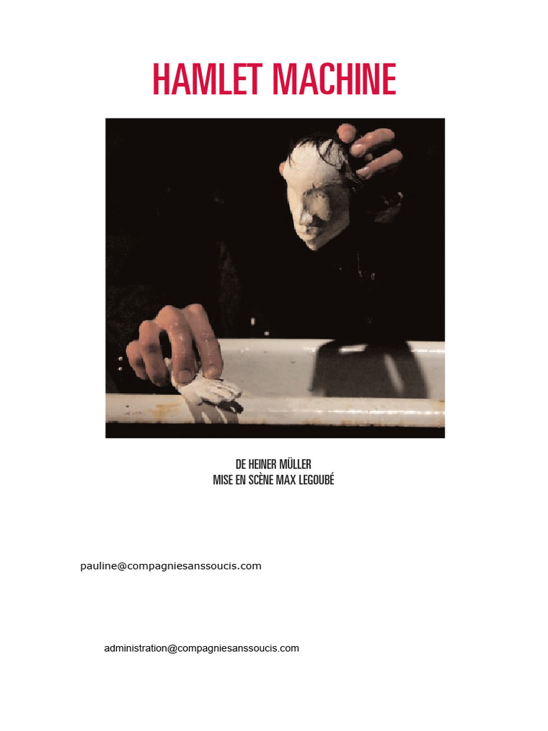 Hamlet Machine : Marionnettes et Humanité | PDF
