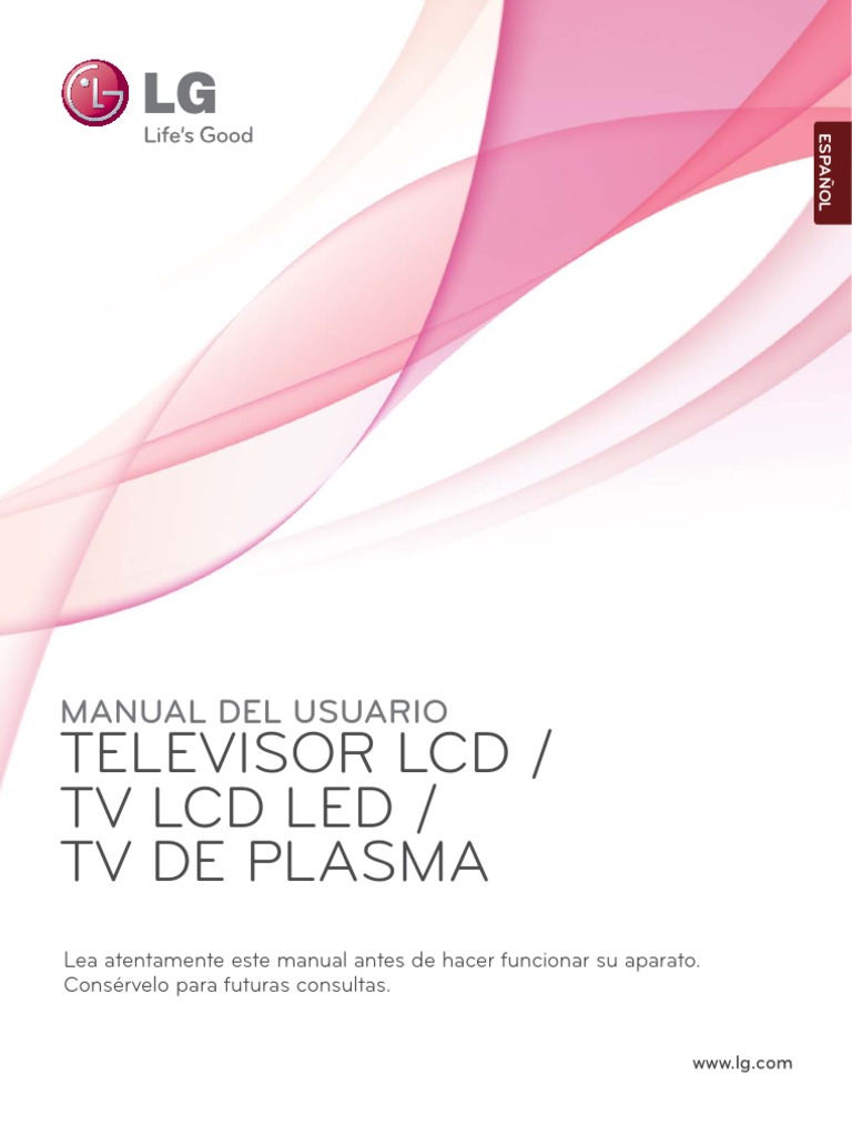 manual lg | Hdmi | Televisión