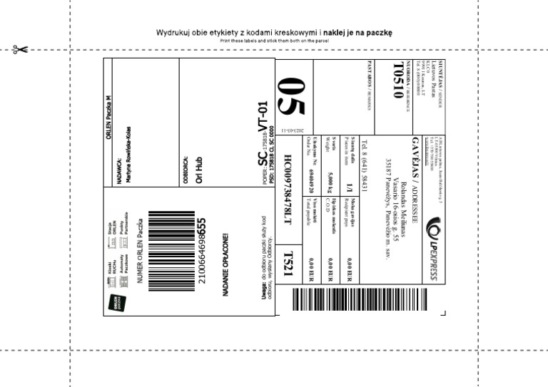 Vinted Etykieta 5469832766 | PDF
